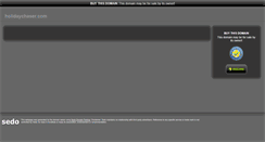 Desktop Screenshot of holidaychaser.com